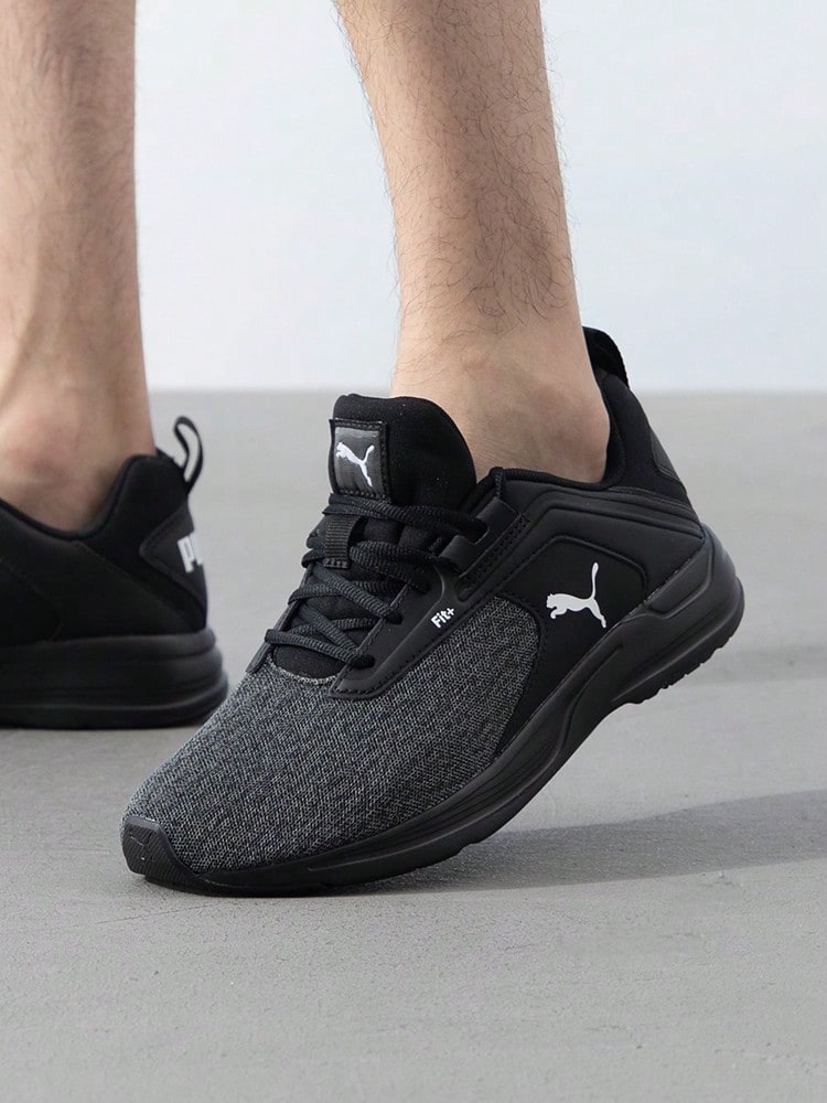 Puma COMET 2 ALT Beta 跑步鞋,缓震型,男女通用,轻便舒适,低帮休闲运动鞋,适合室内外运动,195109-02 - 黑色 - 查看 1