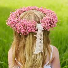 1 Set de 11.81 Pulgadas de Aliento de Bebé Artificial Rosa, Adecuado para Decoración de Bodas y Cumpleaños, Decoración de Arcos, Ramo de Aliento de Bebé DIY, Corona, Decoración del Hogar, Regalo del Día de San Valentín y Decoración Festiva - Multicolor - Ver 9