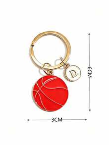 Personalized Volleyball Keychains – A Perfect Christmas And Thanksgiving Gift For Players. - Basketball Style - View 5