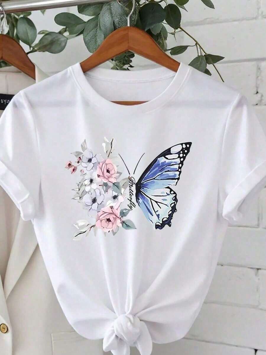 Women T-Shirts - White - View 1