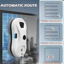 Robot Limpiacristales Klack Automático con Pulverización de Agua, Succión 5600Pa y Control Remoto - Enchufe EU Tipo F(220-240V) - Ver 2