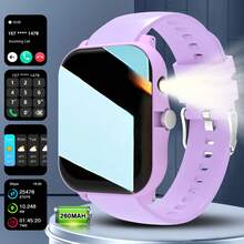 2026 New Multifunctional Smart Kids Watch, Fashionable Strap, Supports Calling Function, Activity Tracker, Touch Screen Sports Mode, DIY Watch Face, Message Notification, Camera, Great Gift Choice, Back To School - View 17