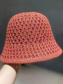 1pc Breathable Mesh Sun Hat For Women, Foldable UV Protection Bucket Hat For Spring/Summer, Suitable For Outdoor Activities, Beach Vacation, Back To School Season - A - View 14