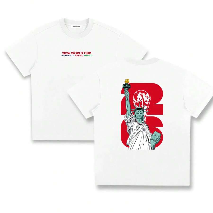 England World Cup 2026 T-Shirt - White - View 1