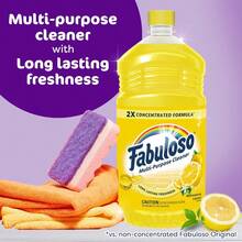 Multi-Purpose Cleaner, 2X Concentrated Formula, Refreshing Lemon Scent, 56 Oz - 1 - 查看 4