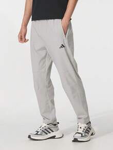 Adidas MH ENT WVPNT Quần vải Climacool Breeze dệt một lớp Quần thể thao nam KC5326 - Xám kim loại - Xem 1
