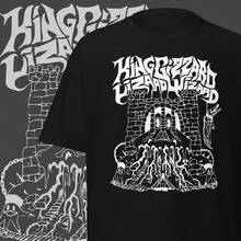 King Gizzard And The Lizard Wizard T-Shirt - Black - View 1