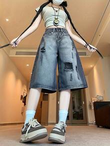 Women Pants - Dark Grey - View 2