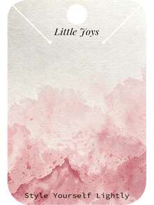 Elegant Handmade Necklace Packaging / Gift/Retail Universal Jewelry Card, Thick Paper Jewelry Display Card, Customizable Blank Card, Daily Necklace Elegant Packaging, Premium Feeling Jewelry Card, Customizable Text And Image Accessory Card - Customized Display Card - View 31