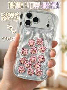 Personalized Custom Photo Phone Cases,Heart-Shaped Phone Case,Customized Photo Acrylic Panel,Swinging Phone Case,Valentines Gift,Gifts For Women,Customized Couple Photos,Children's Photos,Pet Photos, Birthday Gifts, Gifts For Couples, Friends, Party Favors, Commemorative Gifts,Gifts For Pet Lovers - Multicolor - View 35
