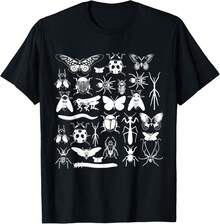Bugs Lover Entomology Insect Collection Beetle Bug Tee Gift Unisex T-Shirt - 黑色 - 查看 1