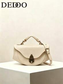 Dedoo 2025 New Arrival Boat-Shaped Crossbody Bag, Portable Shoulder Bag, Design - Khaki - View 1