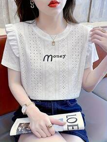 Women Tops - White - View 6