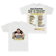 Nueva Colección Verano 2026 Bailey  Country Summer Tour Camiseta unisex de manga corta con cuello redondo, merchandising de cosplay, top de verano para mujer, camiseta de algodón para mujer, camiseta de verano, y2k - Negro - Ver 3