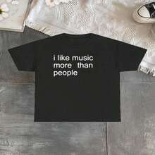Women T-Shirts - Black - View 2