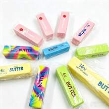 1 Set Tira de Esponja de Rebote Lento, Patrón de Fresa (Múltiples Colores), Esponja Realista, Herramienta de Limpieza, Regalo Práctico para Familia y Amigos, Decoración del Hogar para Crear Ambiente, Aliviar el Estrés y Relajar el Ánimo - A - View 6