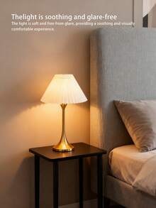 Lámpara de escritorio LED, lámpara de escritorio moderna nórdica bohemia de mediados de siglo retro, iluminación ambiental decorativa de tono cálido y frío, lámpara de escritorio decorativa de estilo industrial europeo y americano minimalista retro - Multicolor - Ver 3