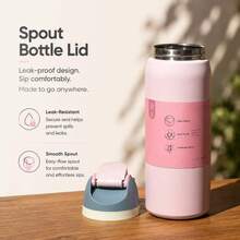 32oz Stainless Steel Insulated Cup, Cold Cup, Special Car Cup, Coffee Cup - Pink - View 4