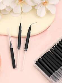 100/80/50/5pcs Disposable Mini Eyebrow Brushes With Caps, Spiral Spoolie Brushes, Multi-Functional Brushes For Eyebrows And Eyelashes, Suitable For Eyebrow Filling, Eyelash Enhancement And Coloring, Grooming And Extending Eyebrows And Eyelashes, Eye Tools, Beauty Tools, Travel Beauty Essentials - Multicolor - View 6