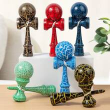 1 pieza Bola de atrapar Kendama de grado profesional para principiantes, bola de atrapar multifuncional y bola deportiva, adecuada para actividades al aire libre de adolescentes. Adecuada para que los principiantes entrenen la coordinación mano-ojo, la coordinación corporal y la capacidad de control. También se puede usar como regalo para actividades al aire libre, entusiastas de los deportes extremos, entrenamiento de fitness e interacción entre padres e hijos. - Multicolor - Ver 2