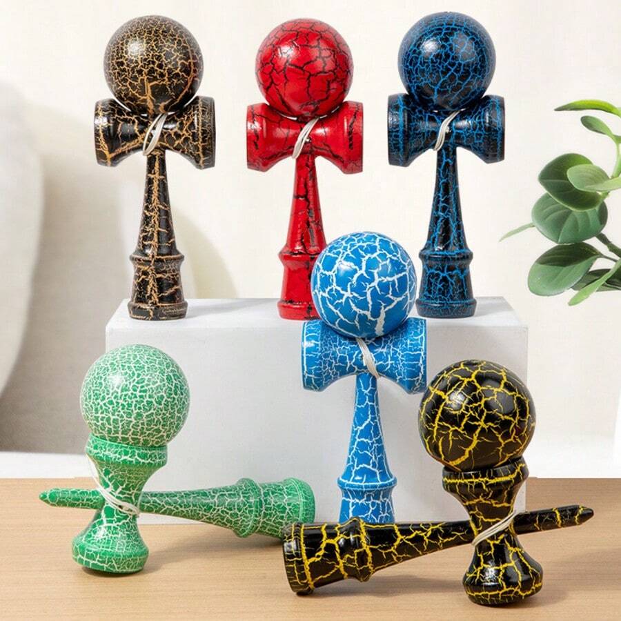 1 pieza Bola de atrapar Kendama de grado profesional para principiantes, bola de atrapar multifuncional y bola deportiva, adecuada para actividades al aire libre de adolescentes. Adecuada para que los principiantes entrenen la coordinación mano-ojo, la coordinación corporal y la capacidad de control. También se puede usar como regalo para actividades al aire libre, entusiastas de los deportes extremos, entrenamiento de fitness e interacción entre padres e hijos.