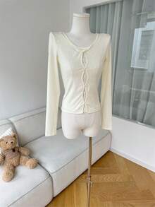 Women Tops - Apricot - View 1