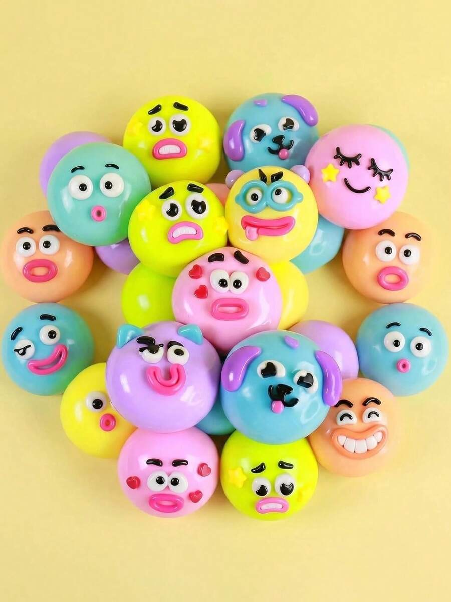 新款 Smushers Squishy-Curiosities 狗狗臉部交換捏捏玩具，柔軟慢回彈壓力緩解玩具，舒緩壓力與焦慮，可愛狗狗臉感官紓壓玩具，適合成人焦慮緩解，教室必備與開學用品，萬聖節裝飾