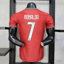 [48-Hour Shipping] Portuguese National Team 2026-2027 Season Home Red Short-Sleeved Football Jersey With Multiple Player Numbers Including 3, 7, 8, 10, 17, Etc - 7號 - 查看 12