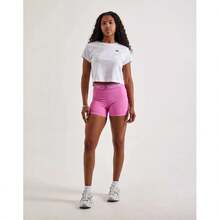Nike Pro 365 Shorts Women's Playful Pink Dri-Fit Mid Rise Activewear JAX1341 - 粉色 - 查看 4