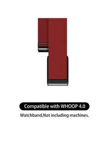 4.0 HydroKnit WatchBand, Fast-Drying And Sweat-Wicking, Retains 30% Less Moisture, Whoop4.0 Compatible - Red - View 2