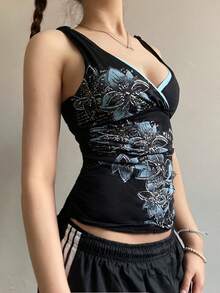 Women Tops - Black - View 2