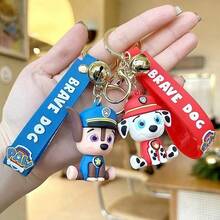 Paw Patrol 1個汪汪隊鑰匙圈吊飾，玩偶背包掛飾，汽車裝飾，情侶鑰匙圈 - 彩色 - 查看 6