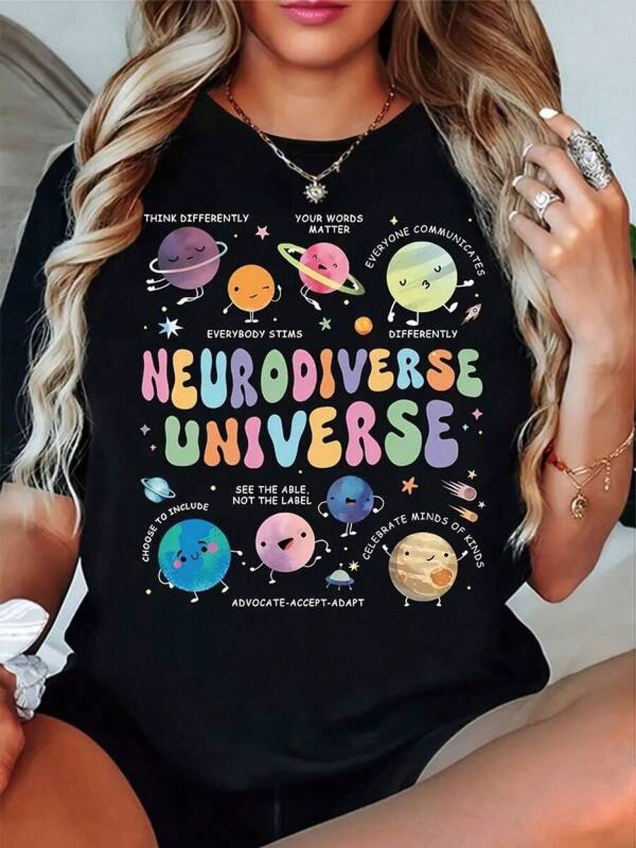 Women T-Shirts - Black - View 1