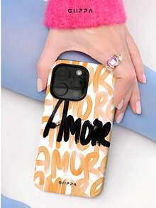 S2Amore-Love Phone Case Compatible With IPhone 16, 15, 14, 13, 12, 11 Pro Max, X, XR, XS Max, 8, 7 Plus, Shockproof Matte Back Cover - Multicolor - View 3