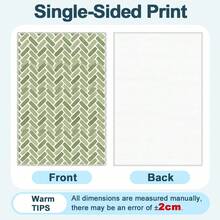 2pcs Green Geometric Pattern Printed Kitchen Towels, 100% Polyester Kitchen Cleaning Cloths, Suitable For Restaurant, Kitchen And Home Decor; Quick-Drying, Lightweight, Fade-Resistant, Low-Shedding, Anti-Mildew, High Color Fastness, Size 40*60cm - Multicolor - View 3