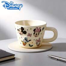 Official Disney Licensed 350ml 3D Embossed Ceramic Mug, Cute Mickey & Minnie Cartoon Coffee Tea Cup, Large Handle Ceramic Water Cup, Holiday Gift Box Set Drinkware, Suitable For Women And Family Daily Home Use - Multicolor - View 10