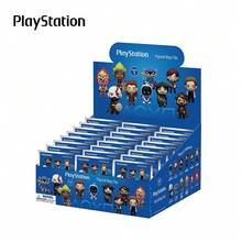 Sony Official PlayStation Mystery Blind Bag Keychain, Classic Console Controller Bag Pendant, Retro Gamer Acrylic Charm For Teens Adults, Aesthetic Backpack Accessories, Tech Key Ring, Unique Birthday Holiday Gift For Video Game Fans - Blue - View 3
