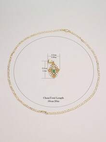 1pc Hollow St. Jude Pendant Necklace ORO Laminado, Multiple Colors Available, Catholic First Communion, Gift, Daily And Holiday Prayer Wear - St. Jude - View 10