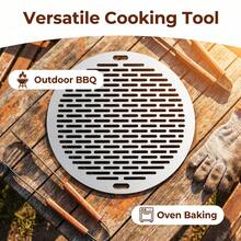 304 Stainless Steel BBQ Grill Mesh Thickened One-Piece Forming Heavy Duty Grill Net Universal Fit For BBQ Grills,Suitable For Outdoor Grilling, Roasting Meat, Roasting Fish, Baking Tray, Multiple Specifications Available - One-piece Molding Thickened - View 3