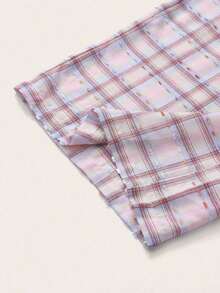 Pantalones estampados de cebra de pierna ancha de moda para mujer, pantalones anchos de verano, pantalones de pierna ancha para mujer, pantalones bohemios - Rosa - Ver 7