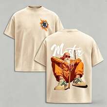 Local Warehouse Items Women's Clothes 2026 World Cup Album National Shipping  Master Roshi Unisex Clothing FallFreshness Men's Streetwear 80s 90s Graphic T-Shirts Cotton Funny Anime 300g Hoodies Gifts For Men Men's T-Shirts Cottonmotif Women Clothes Fathers Day Gift, Father Daughter Gifts, Y2k Clothes, Washed T Shirt, Vintage T Shirts, Fourth Of July Shirt, 4th Of July Shirt, Usa Shirt - Quả mơ - Xem 1