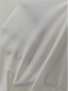 Vestido de 2 en 1 / vestido deconstructivo de unicolor con parches de murciélago, adecuado para salir de noche, vacaciones, fiestas de cumpleaños, uso diario elegante - Blanco - Ver 5
