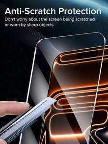 MSRI 5pcs High Definition Transparent Screen Protector, Compatible With IPhone 11/12/13/14/15/16/17/17E/17 Pro Max /X/XS/XR Series, 9H Hardness, Anti-Scratch, Anti-Crack, Anti-Dust, Easy Installation, Smartphone Accessories - Clear - View 4