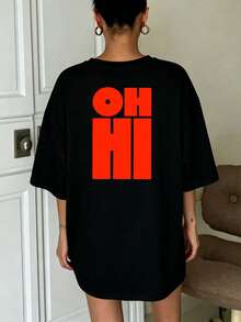 Women T-Shirts - 黑色 - 查看 2