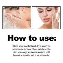 OUHOE 50g Deep Exfoliating Gel With Salicylic Acid (BHA), Pore Minimizing Brightening Facial Peeling Gel, Smoothing Moisturizing Dead Skin Remover, Gentle Daily Face Scrub For All Skin Types, Korean Glass Skin Summer Essential,Gifts For Men And Women Suitable For Mother's Day, Father's Day, Birthdays, Weddings And Parties,Skin Care Sets,Makeup,Skin Care,Travel Essential,Quick Ship Items,Free Shipping - 煥白去角質凝膠 - 查看 4
