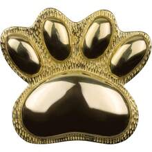 2026 New Door Knocker Front Door Polished Solid Knockers With Strike Plate UPVC Dog Paw Front Door Furniture With A Unique Design (Gold) - C - View 1