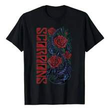 Offizielle Scorpions schwarz Ballad Herren Kleidung Shirt 2026 Mode Ankunft Unisex Langarm Pullover Sweatshirt warm und gemütlich, locker geschnitten, Vintage Streetwear für den täglichen Outdoor-Gebrauch im Herbst und Winter, Allround-Oberteil - Schwarz - Übersicht 8