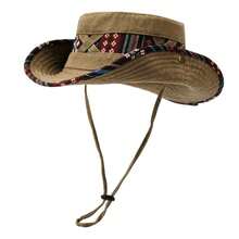 European And American Style New Washed Distressed Bucket Hat Summer Outdoor Travel Hiking Boonie Hat For Men - A - View 11