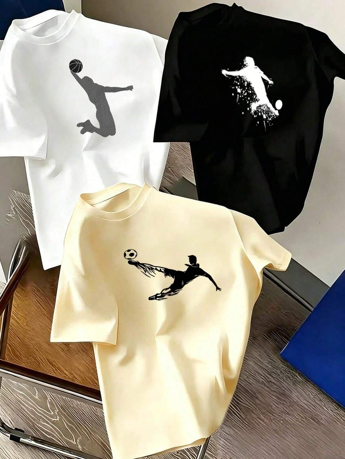 3 pièces T-shirt à manches courtes avec slogan amusant pour garçon préadolescent, vêtements pour étudiants et jeunes, cadeau d'été pour enfants 3