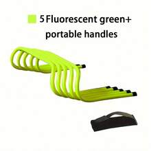 5 Pieces, Fluorescent Green, 15cm